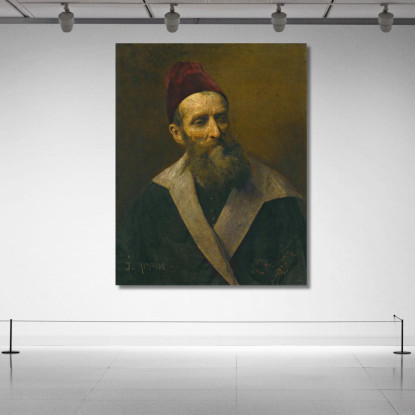 Ritratto Di Un Uomo Ilya Efimovich Repin ier11 quadro stampato su tela