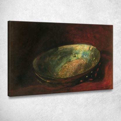 Abalone Di Lumaca Di Mare Opale Di Mare Franz von Stuck fvs56 quadro stampato su tela