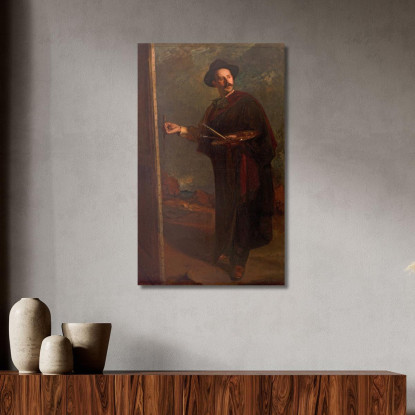 Ritratto Di Ignacio Zuloaga Jacques-Émile Blanche jeb42 quadro stampato su tela