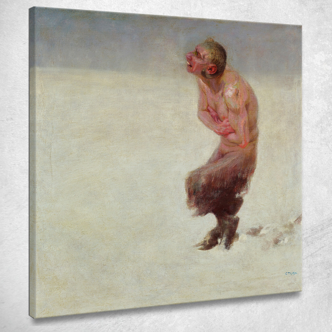 Perduto Franz von Stuck fvs101 quadro stampato su tela Perduto Franz von Stuck fvs101 quadro stampato su tela