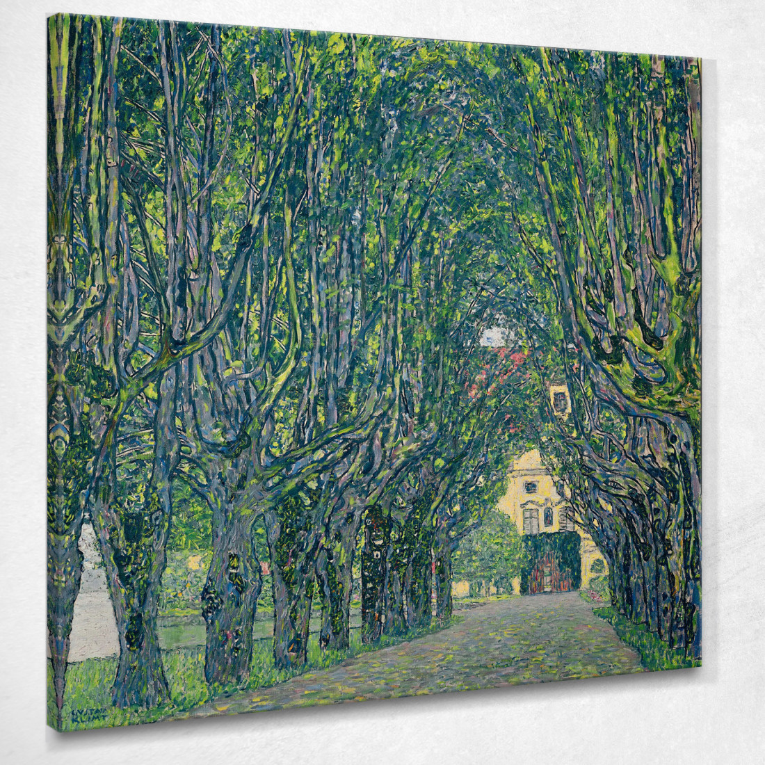 Vicolo Nel Parco Di Schloss Kammer Gustav Klimt kg4 quadro stampato su tela Vicolo Nel Parco Di Schloss Kammer Gustav Klimt kg4 quadro stampato su tela