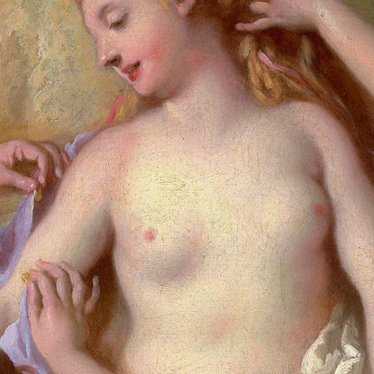 Diana E Le Sue Ninfe Che Fanno Il Bagno Jean-François de Troy jft8 quadro stampato su tela