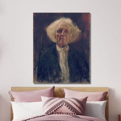 Uomo Cieco Gustav Klimt kg9 quadro stampato su tela