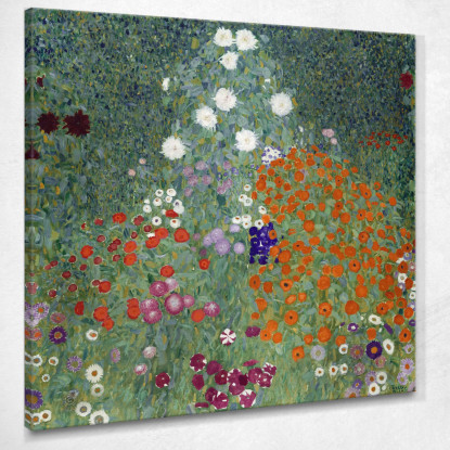 Giardino Di Campagna Con Girasoli Gustav Klimt kg16 quadro stampato su tela