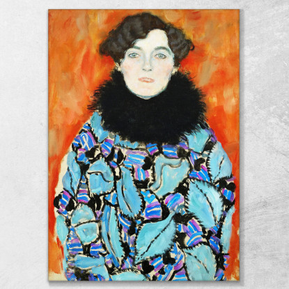 Ritratto Di Johanna Staude Gustav Klimt kg24 quadro stampato su tela