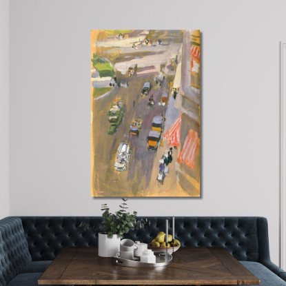 Quinta Strada New York Joaquín Sorolla jsr37 quadro stampato su tela
