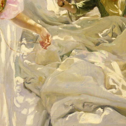 Cucire La Vela Joaquín Sorolla jsr100 quadro stampato su tela