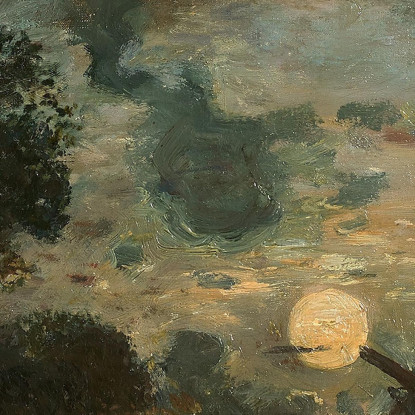 Mulini Al Chiaro Di Luna Schiedam Johan Barthold Jongkind jbj49 quadro stampato su tela