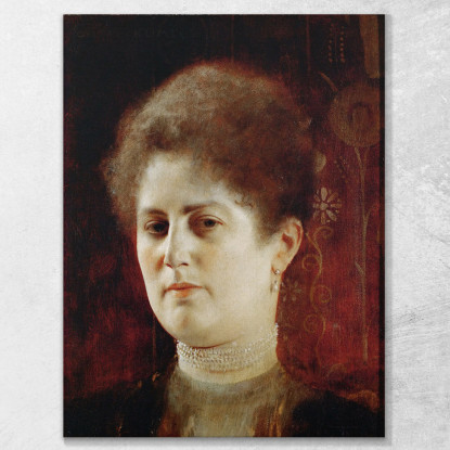 Ritratto Di Signora 1894 Gustav Klimt kg45 quadro stampato su tela