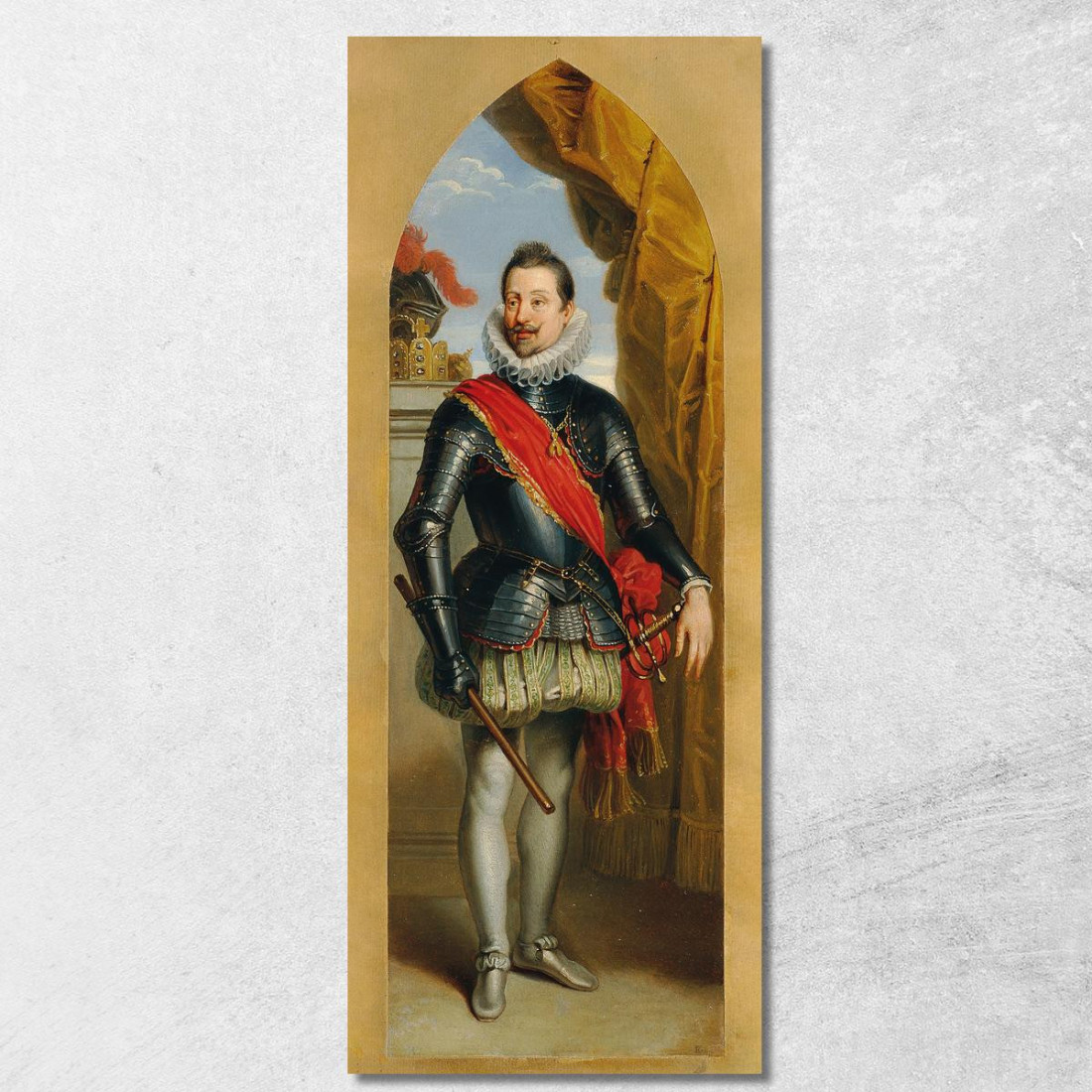 L'Imperatore Ferdinando Ii In Piedi 2 Johann Peter Krafft jpk29 quadro stampato su tela L'Imperatore Ferdinando Ii In Piedi 2 Johann Peter Krafft jpk29 quadro stampato su tela