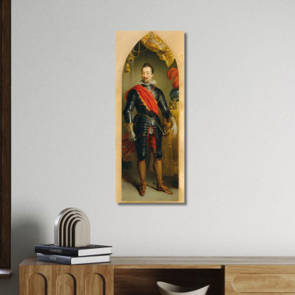 L'Imperatore Ferdinando Ii In Piedi Johann Peter Krafft jpk30 quadro stampato su tela