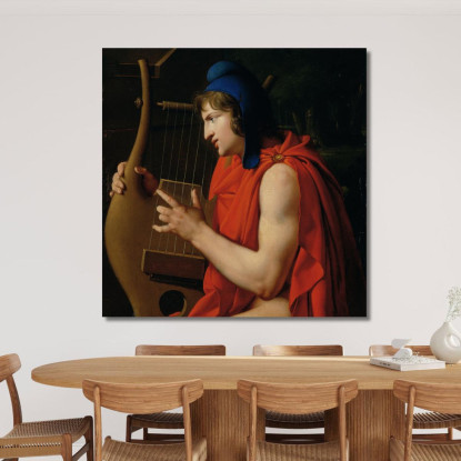 Orfeo Alla Tomba Di Euridice Johann Peter Krafft jpk46 quadro stampato su tela