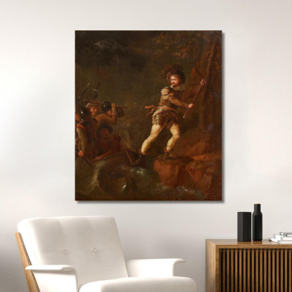 Guglielmo Tell Johann Peter Krafft jpk52 quadro stampato su tela