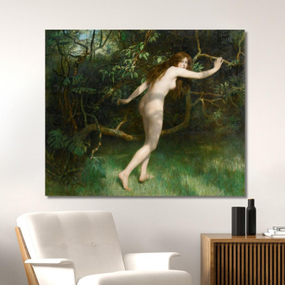 Vigilia John Collier jcl4 quadro stampato su tela