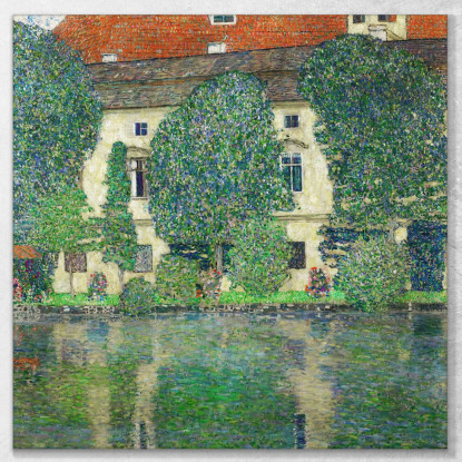 Castello Kammer Sull'Attersee Gustav Klimt kg55 quadro stampato su tela