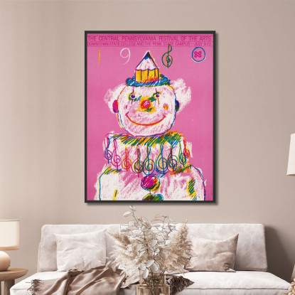 Festival Delle Arti Della Pennsylvania Centrale. Lanny Sommese lsm23 quadro stampato su tela