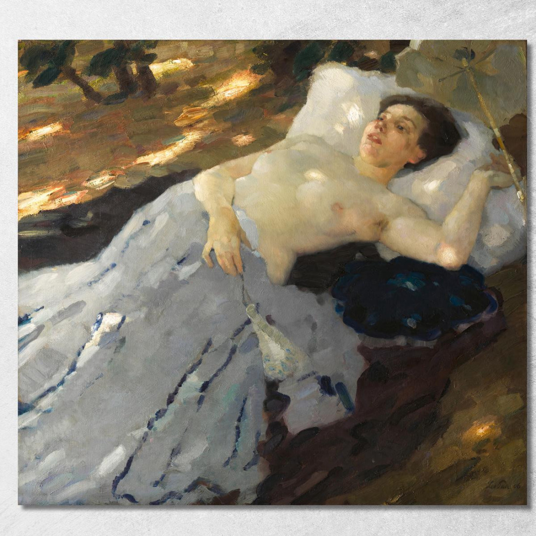 Mezza Estate Leo Putz lpz36 quadro stampato su tela Mezza Estate Leo Putz lpz36 quadro stampato su tela