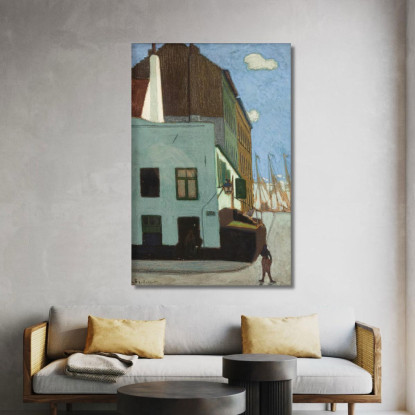 Il Pulpito Di Ostenda Léon Spilliaert lsp31 quadro stampato su tela