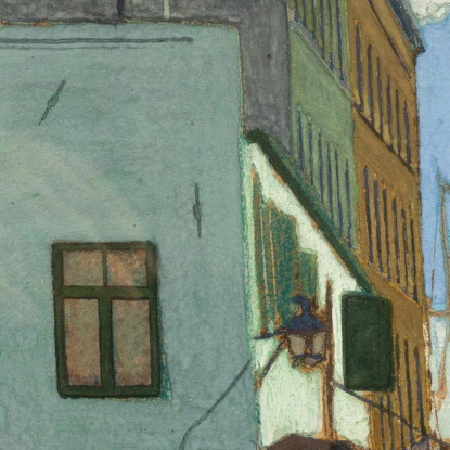 Il Pulpito Di Ostenda Léon Spilliaert lsp31 quadro stampato su tela