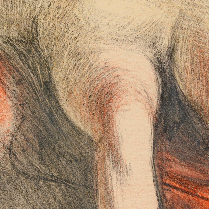 Nudo Sdraiato Magnus Enckell mek61 quadro stampato su tela