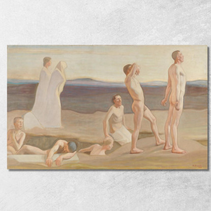Resurrezione 2 Magnus Enckell mek62 quadro stampato su tela