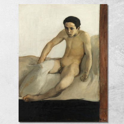 Il Risveglio Magnus Enckell mek73 quadro stampato su tela
