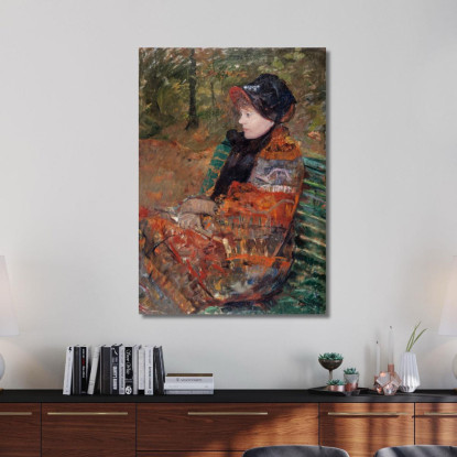 Ritratto Autunnale Di Lydia Cassatt Mary Cassatt mcs6 quadro stampato su tela