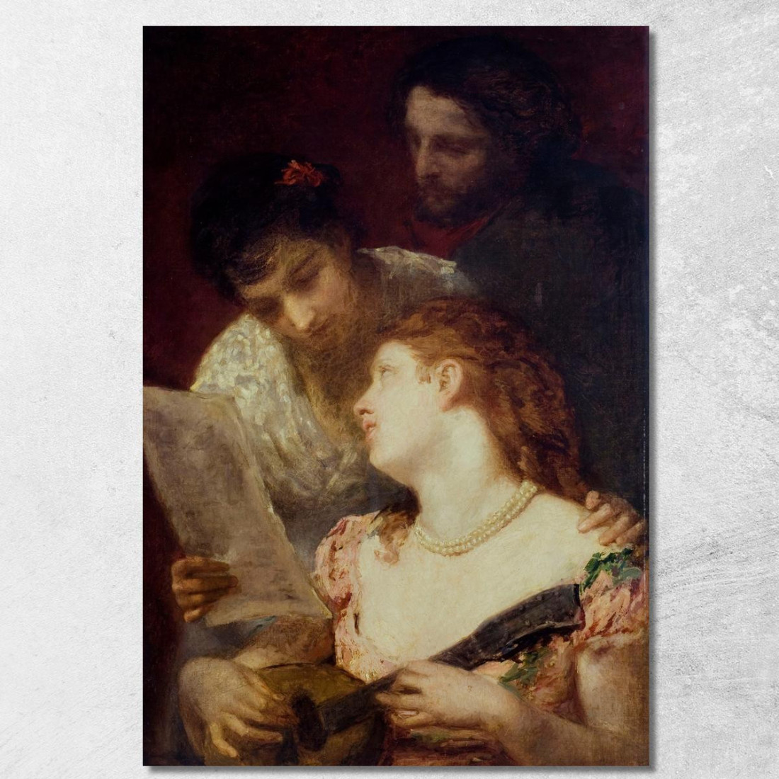Festa Musicale Mary Cassatt mcs25 quadro stampato su tela Festa Musicale Mary Cassatt mcs25 quadro stampato su tela