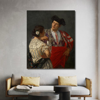 Offrire Il Panal Al Torero Mary Cassatt mcs35 quadro stampato su tela