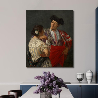 Offrire Il Panal Al Torero Mary Cassatt mcs35 quadro stampato su tela