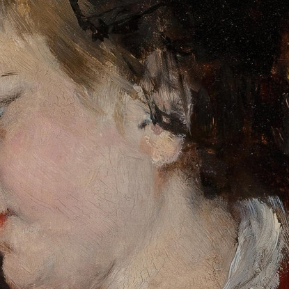 Ritratto Di Madame Sisley Mary Cassatt mcs40 quadro stampato su tela