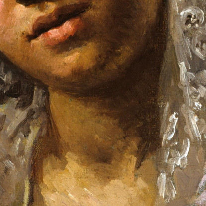 Ballerina Spagnola Che Indossa Una Mantiglia Di Pizzo Mary Cassatt mcs44 quadro stampato su tela