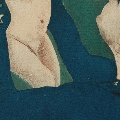 Sotto L'Ippocastano Mary Cassatt mcs59 quadro stampato su tela
