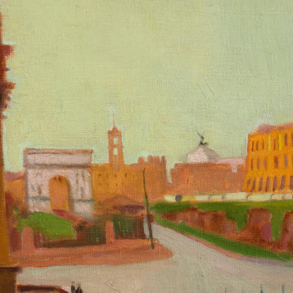 L'Arco Di Costantino Foro Maurice Denis mdn20 quadro stampato su tela