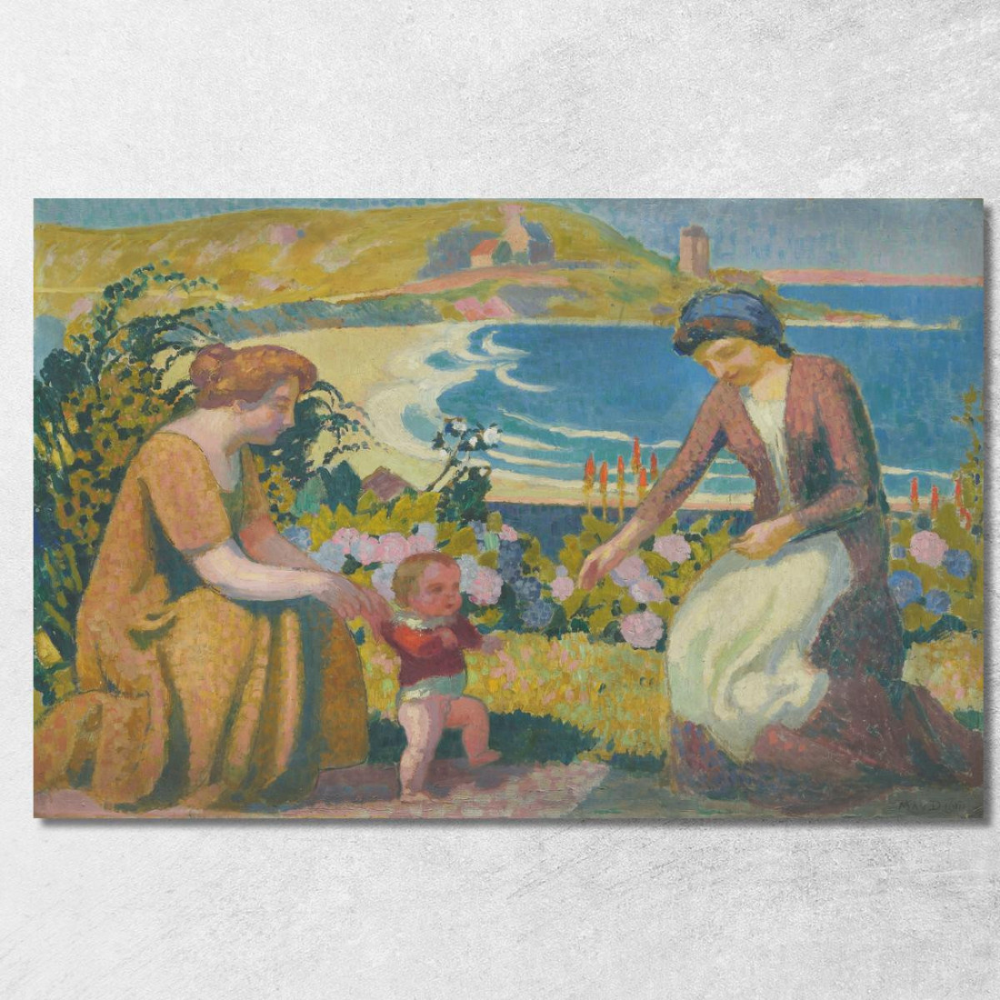 I Primi Passi Di Domi In Silencio Maurice Denis mdn37 quadro stampato su tela