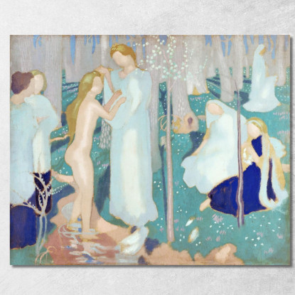 Primavera Maurice Denis mdn56 quadro stampato su tela