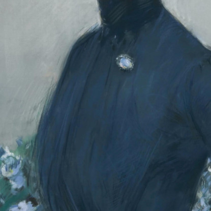 La Donna Con I Fiori Ritratto Di Mathilde See Paul César Helleu pch16 quadro stampato su tela