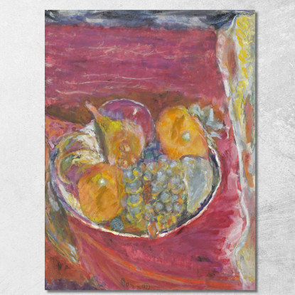 Uva Pierre Bonnard pbn40 quadro stampato su tela