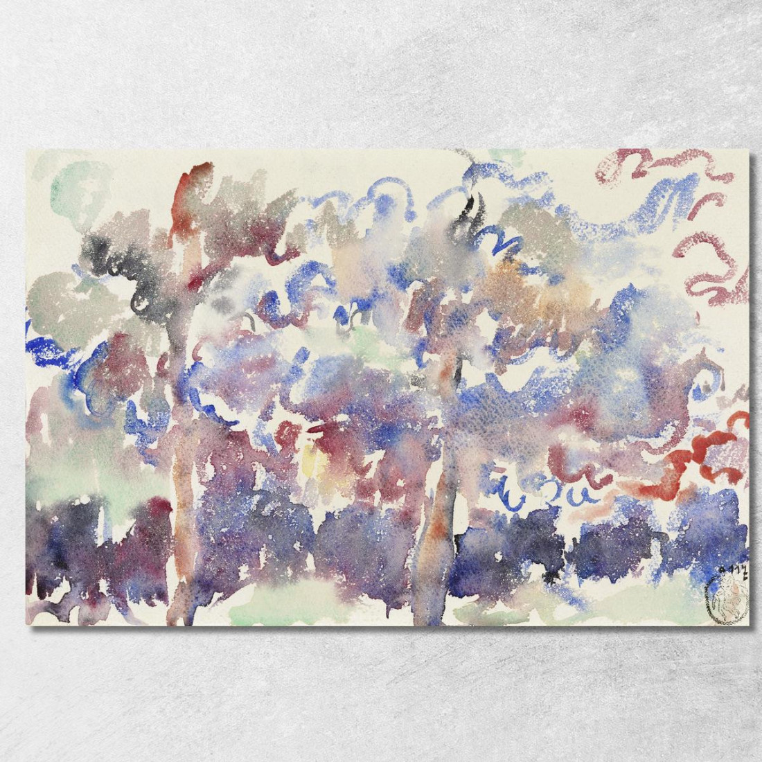 Boitsfort Paesaggio Con Alberi Da Frutto In Fiore Rik Wouters rwo11 quadro stampato su tela Boitsfort Paesaggio Con Alberi Da Frutto In Fiore Rik Wouters rwo11 quadro stampato su tela