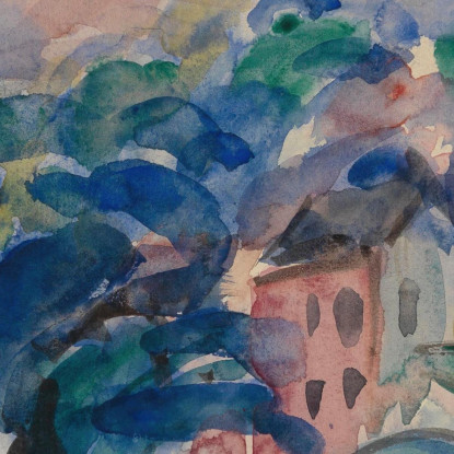 Boitsfort Mattutino Rik Wouters rwo13 quadro stampato su tela