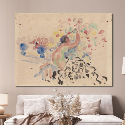 Nudo E Fiori Rik Wouters rwo16 quadro stampato su tela