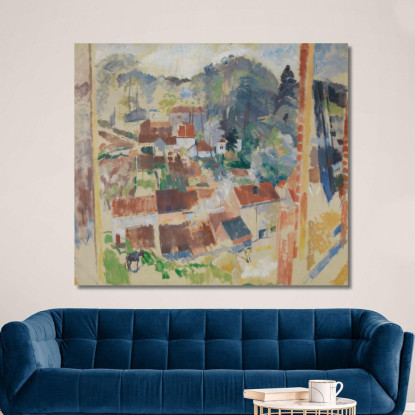 Finestra Aperta Su Boitsfort Rik Wouters rwo18 quadro stampato su tela