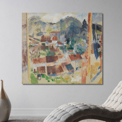 Finestra Aperta Su Boitsfort Rik Wouters rwo18 quadro stampato su tela