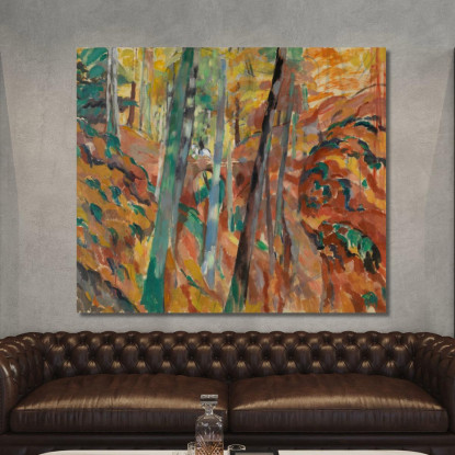 Il Burrone A Rik Wouters rwo32 quadro stampato su tela
