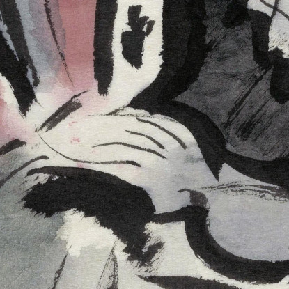 Donna Seduta Rik Wouters rwo45 quadro stampato su tela
