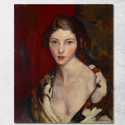 Elena Robert Henri rhn26 quadro stampato su tela