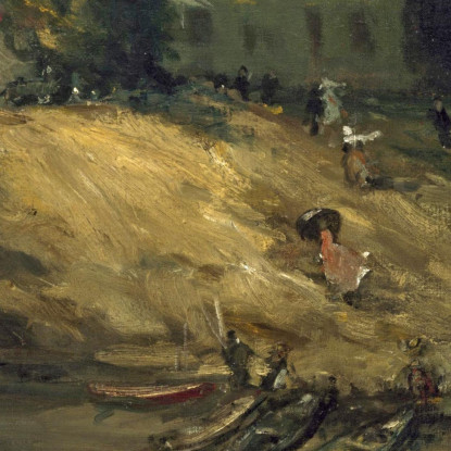 Acquazzone Improvviso Robert Henri rhn64 quadro stampato su tela