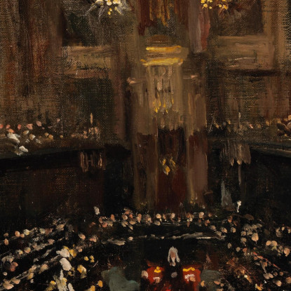 La Ratifica Del Trattato Irlandese Nella Camera Dei Lord Inglese 1921 Sir John Lavery sjl56 quadro stampato su tela