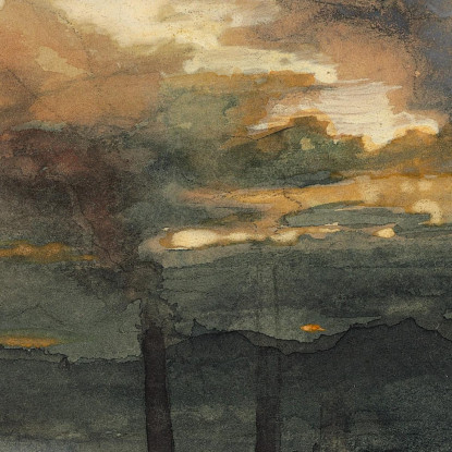 Fonderia A Denver Thomas Moran tmr53 quadro stampato su tela