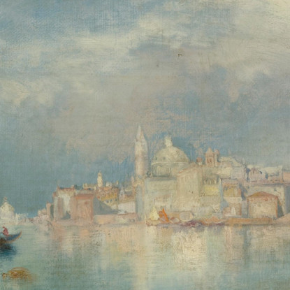 Venezia 3 Thomas Moran tmr89 quadro stampato su tela